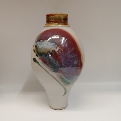 #220514 Floral Vase 11x5.5 $24 at Hunter Wolff Gallery
